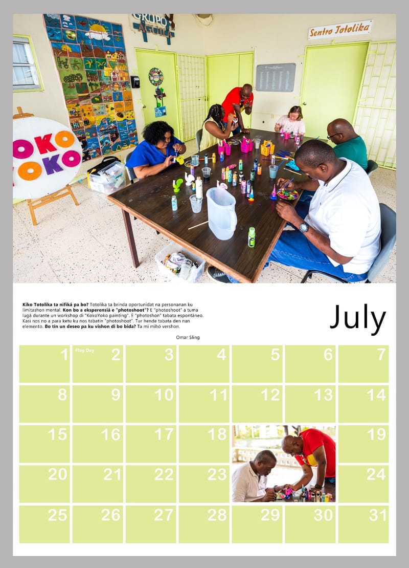 50th Anniversary Calendar