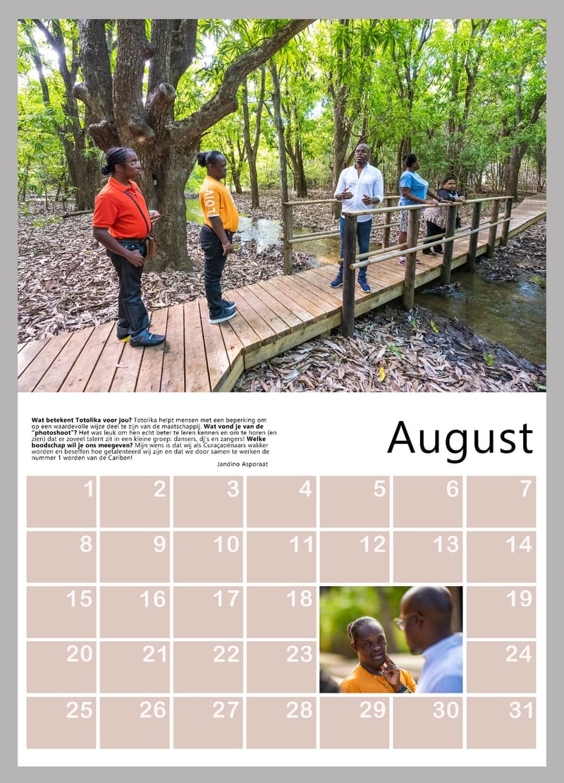 50th Anniversary Calendar