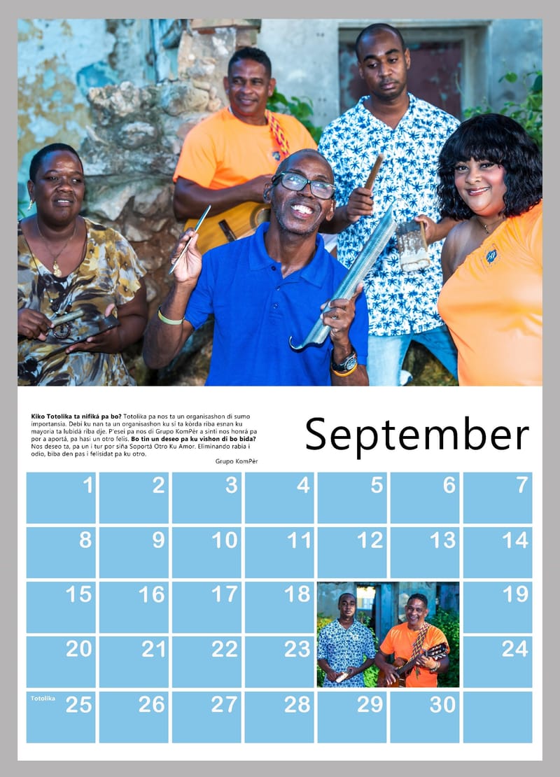 50th Anniversary Calendar