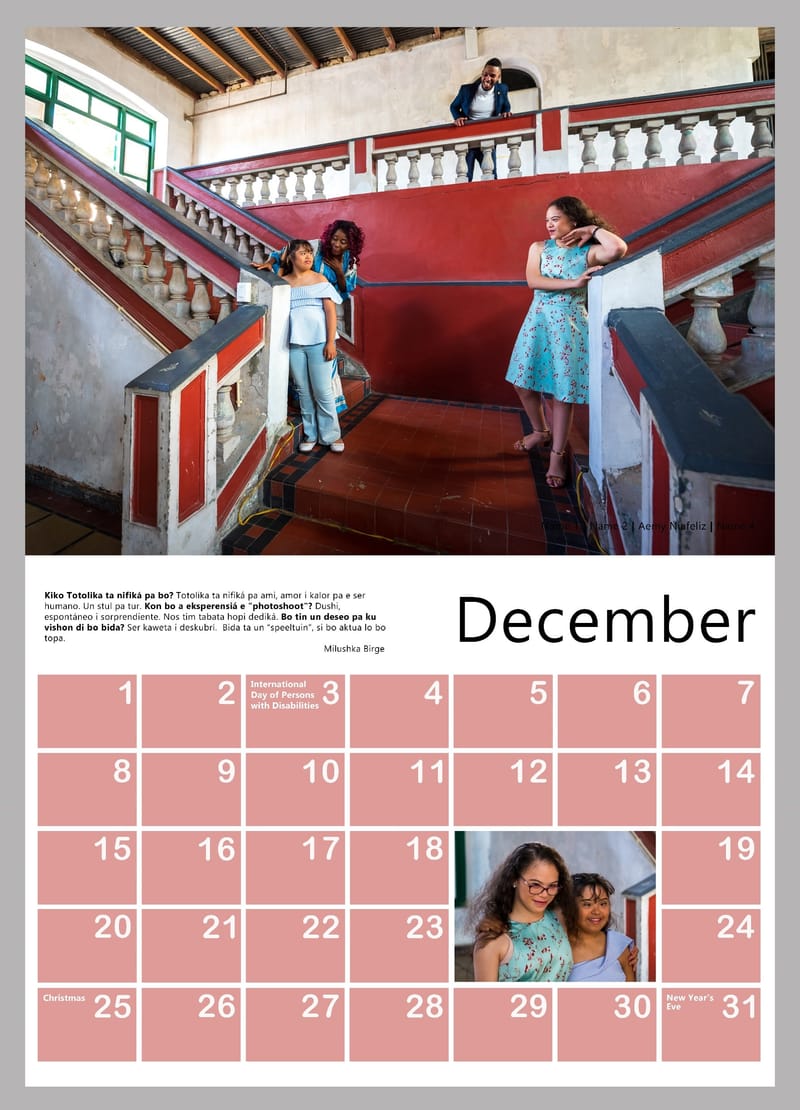 50th Anniversary Calendar