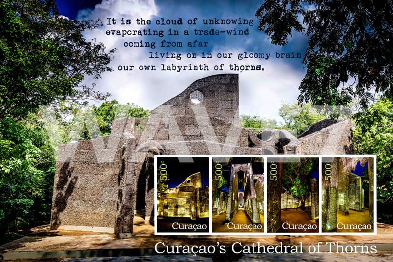 Cathedral of Thorns Postal Souvenir Sheet