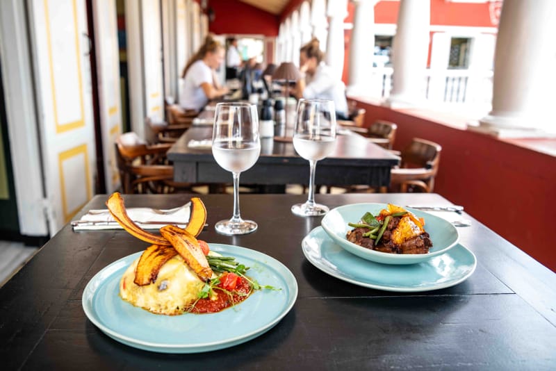 The Curacao crockery collection