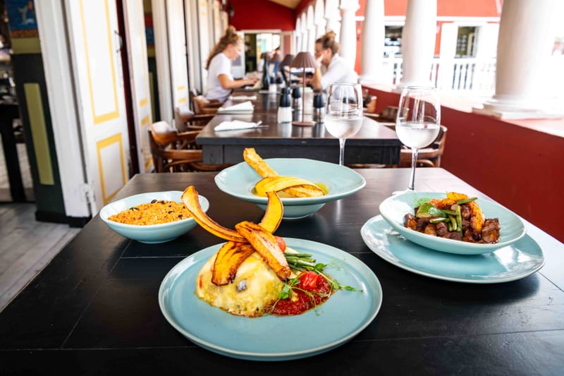 The Curacao crockery collection