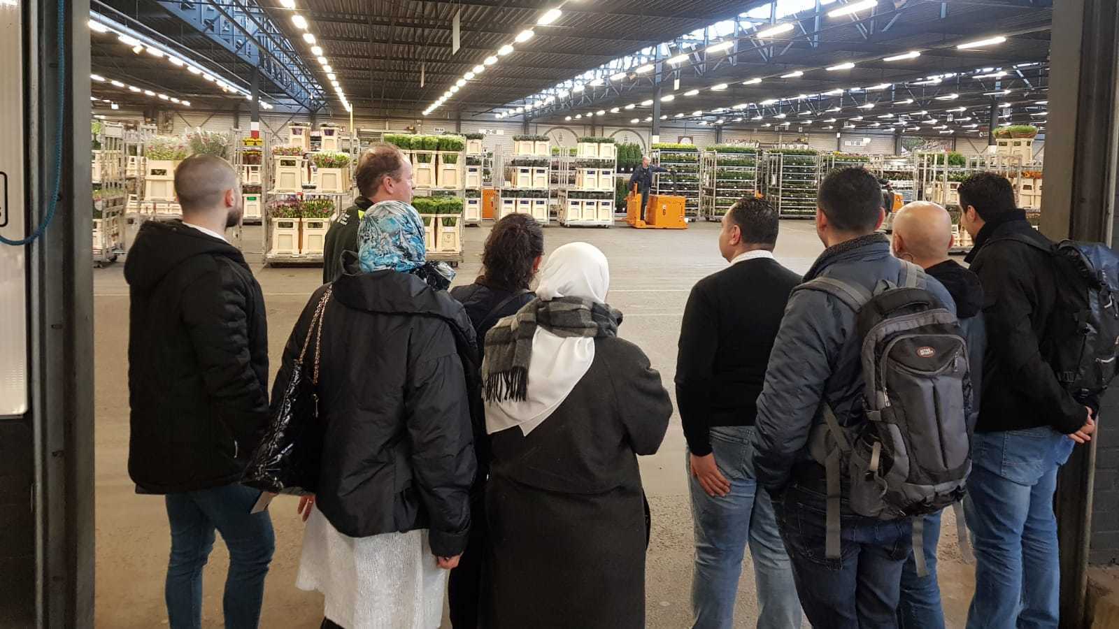 Working visit to Royal FloraHolland Eelde