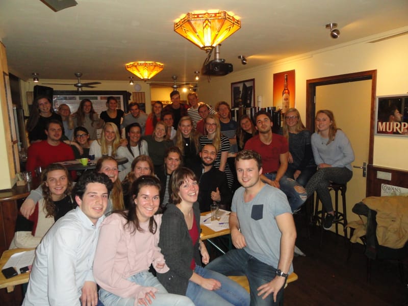 How it feels to be a refugee speech to 'AIESEC' members.