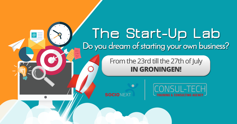 'The Start-Up Lab' Training workshop by Consul-Tech & Socionext