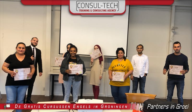 From the last training day of the Free English Courses in Groningen 🇬🇧