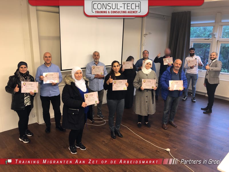 Migranten Aan Zet op de Arbeidsmarkt V.5 | Certification Ceremony