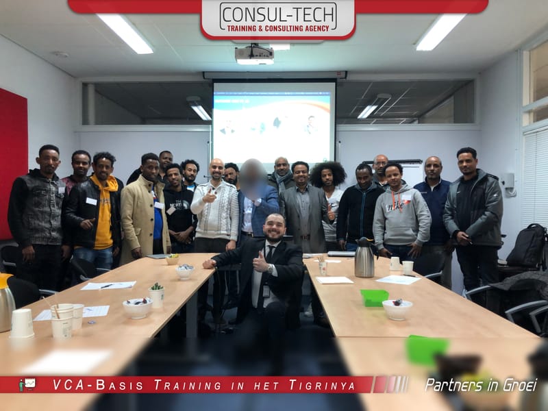 VCA-Basic in Tigrinya in cooperation with Werkplein Ability, 'Gemeente Het Hogeland' | Second exams results 🎓