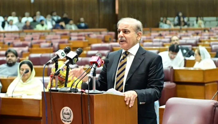 If a party leader has been punished, we are not happy with it: PM Shehbaz Sharif