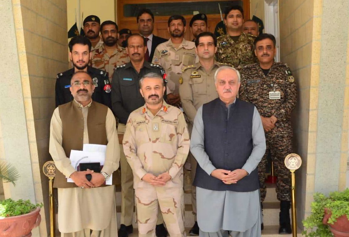 Inter Agency Task Force (#IATF) meeting, chaired by Regional Directorate Commander #ANF, Balochistan was held at RD HQ ANF Balochistan