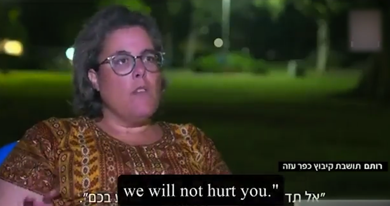 An Israeli woman,'s rant about Hamas, fighters went viral, on social media,