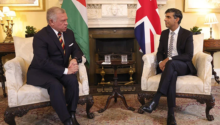 The just cause of the Palestinian people should not be weakened by the heinous actions of Hamas, Rishi Sonak's discussion in the meeting with the King of Jordan.