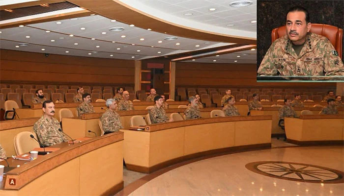 Pakistan Army will provide necessary and necessary support to the Election Commission in the general elections: Corps Commander Conference