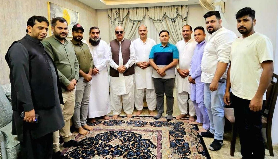 A meeting of the core committee of Pakistan Muslim League-N Bahrain was held.