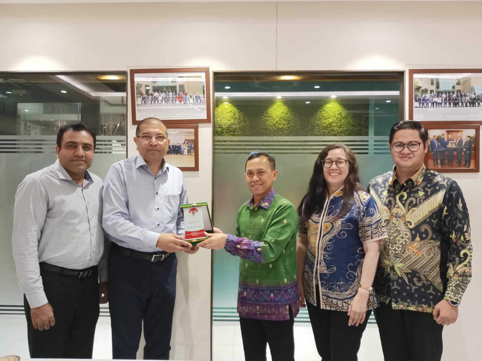 Well-known businessman   Shahzad Aslam CEO (AGC) met with the Acting Ambassador of Indonesia