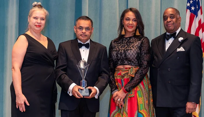 Houston Global Seven, Outstanding Humanitarian, Award for prominent Pakistani, American leader Saeed Sheikh