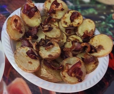 תפוח אדמה עם בייקון בנינג'ה