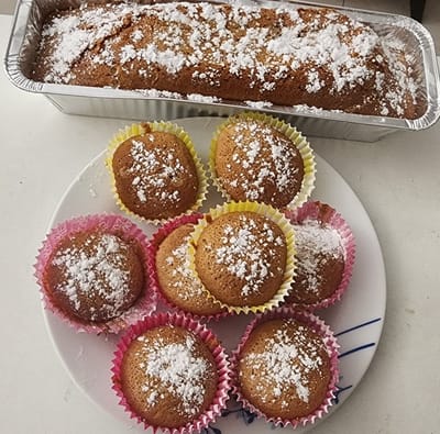 קפקייק שוקו/עוגת שוקו ציפס שוקולד לבן