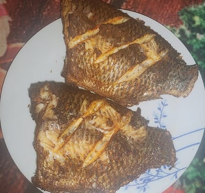 דג אמנון/דניס שלם בנינג'ה גריל