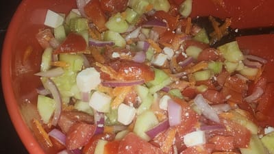 סלט ירקות קייצי