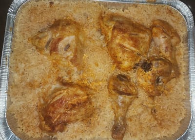 אורז ועוף בתנור