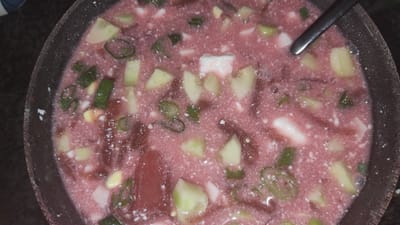 מרק סלק קר(בורש)