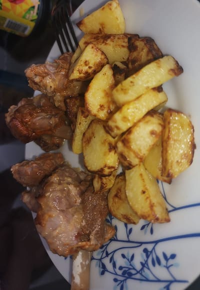 כנפיים אווז במיץ תפוזים