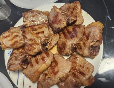 סטייק טלה טיבון