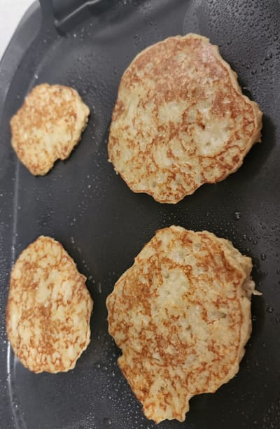 לביבות תפוחי אדמה וחצילים