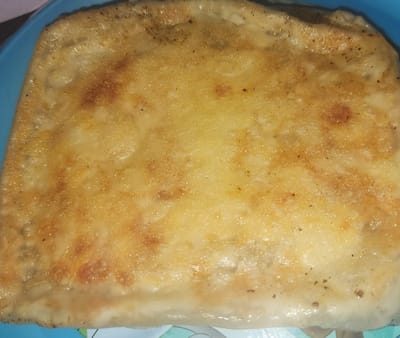 טוסט מדפי אורז במחבת