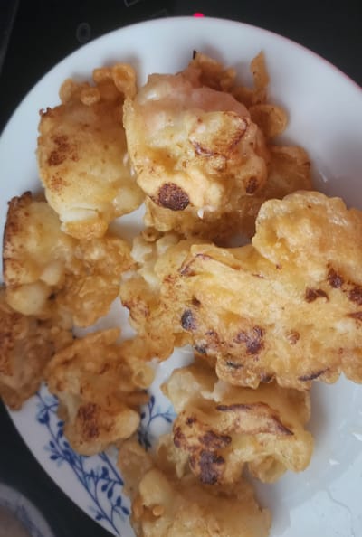 כרובית בטמפורה