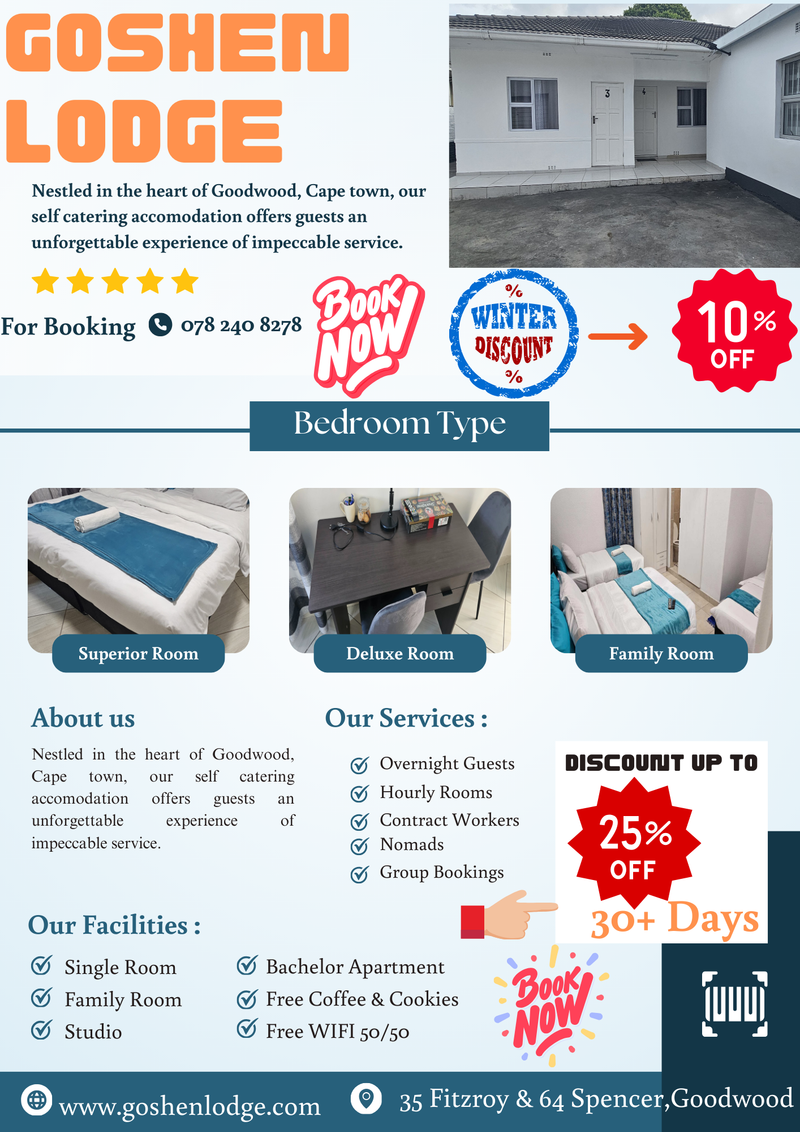 Goshen Lodge | Affordable & Memorable Stays for Groups, Nomad Workers & Contract Workers