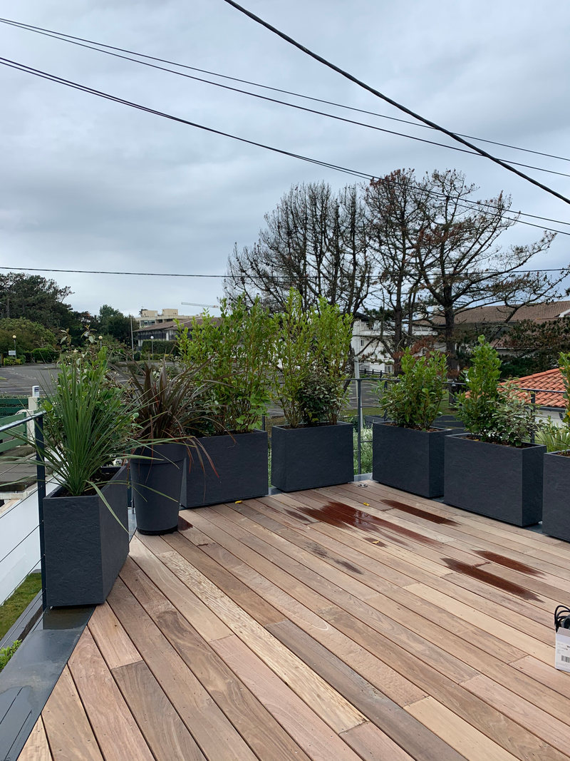MAISON J - AMENAGEMENT TERRASSE ET EXTENSION SEJOUR - TRAVAUX EN COURS 