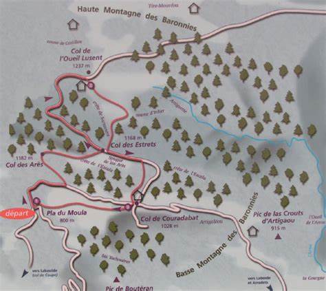 Une belle randonnée sur le sentier du film "le Pacte des Loups"