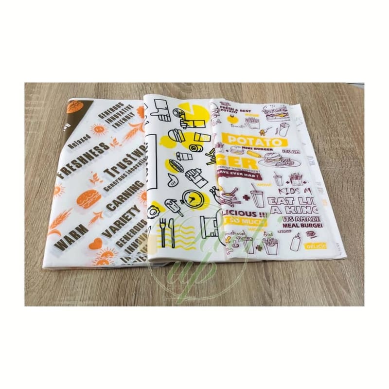 Papiers ingraissables personnalisés main image 1