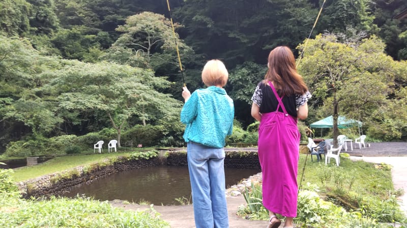 ニジマスセンターへフォトトリップ