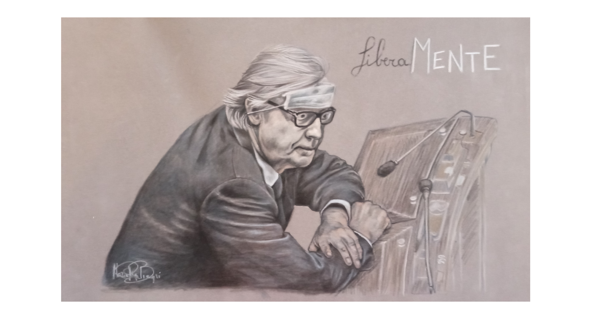 ritratti a carboncino o pastelli 