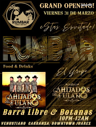 GRAN INAUGURACION RUMBAR LOS AHIJADOS DE LOS FULANOS