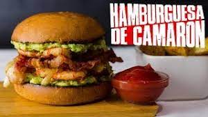 Hamburguesa DE CAMARÓN