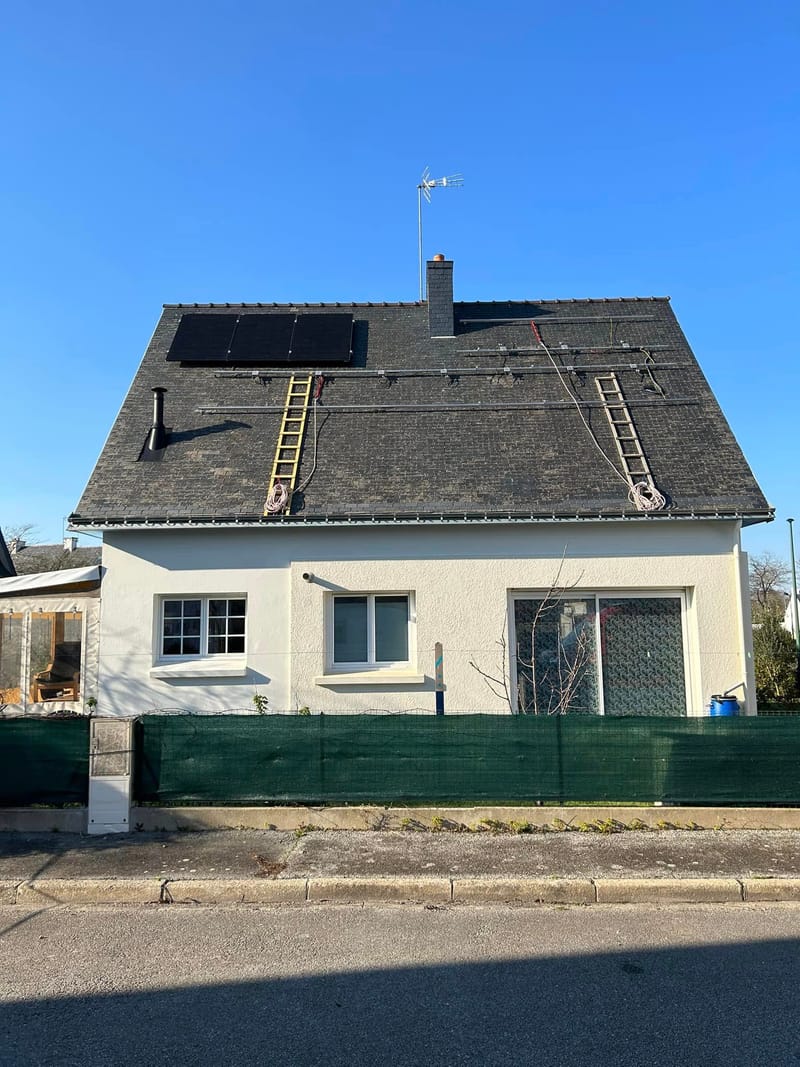 Installation 5Kwc avec batterie 10Kw