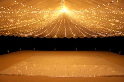 Carpa de luces LED Imperio Dubai: Ilumina tus eventos con estilo