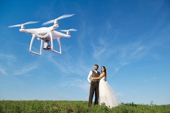Contratar un Drone para el casamiento