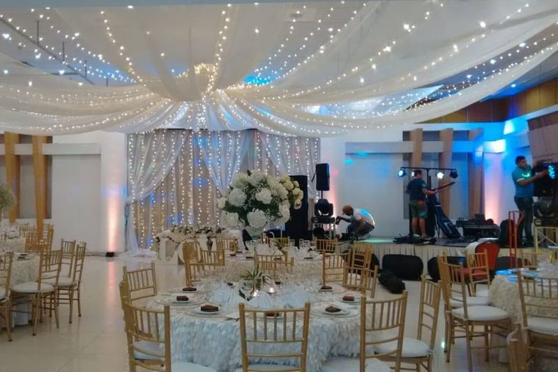 CONSEJO: Decorar un salon de fiesta para un casamiento