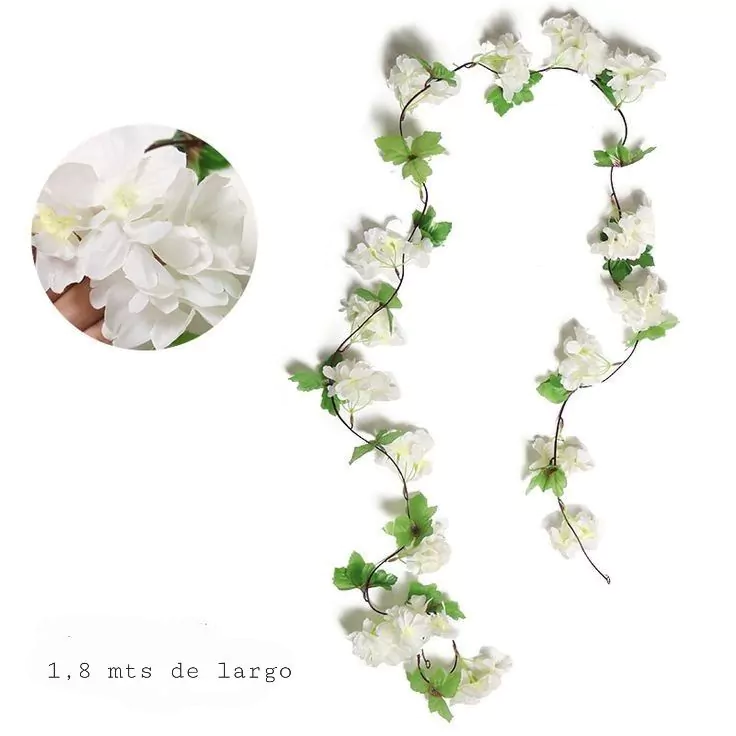 Decorar con Guias de flores Artificiales