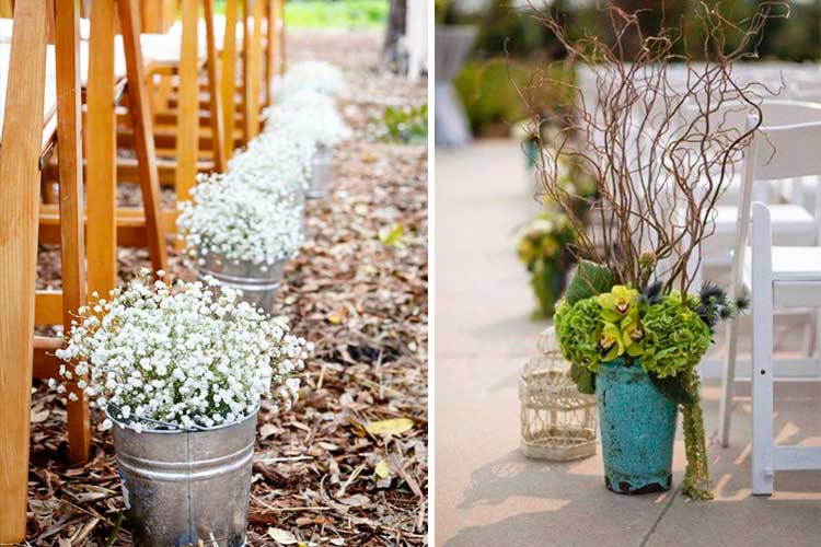 Consejos para decorar el camino al altar