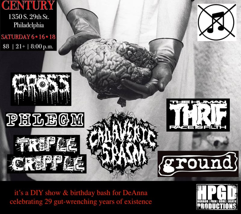Thrif/Ground/Triple Cripple/Cadaveric Spasm/Phlegm/Gross