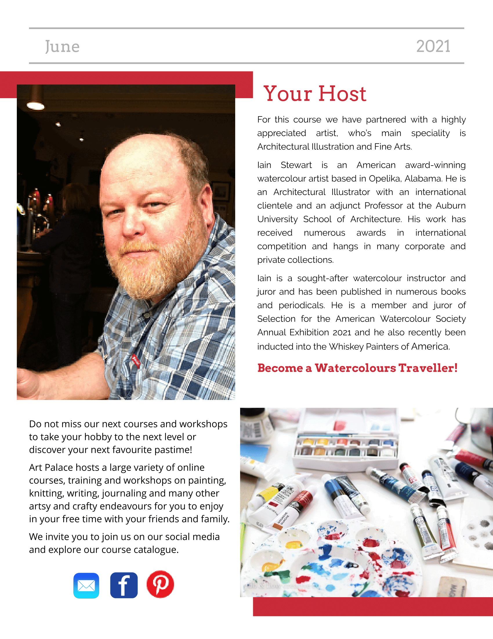 Workshop Promotion Newsletter