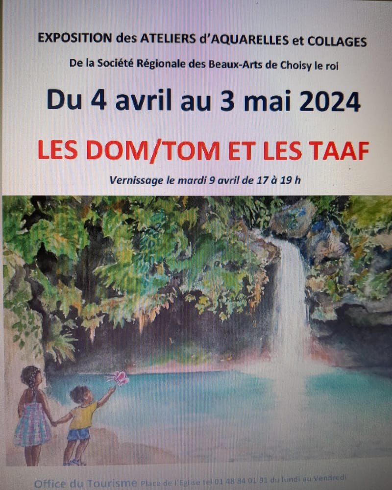 Expo de l'atelier aquarelle et collage