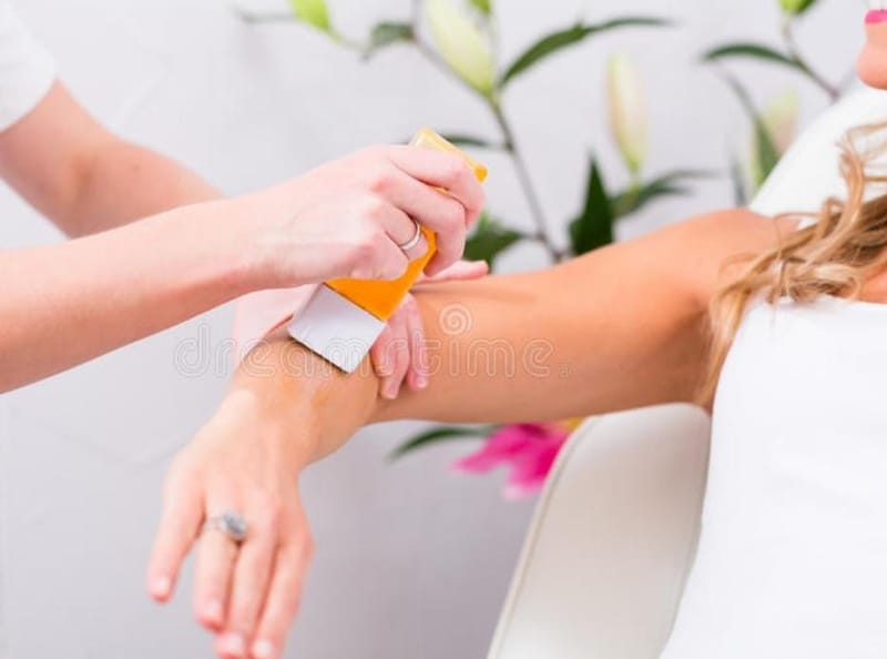 Wax for arms